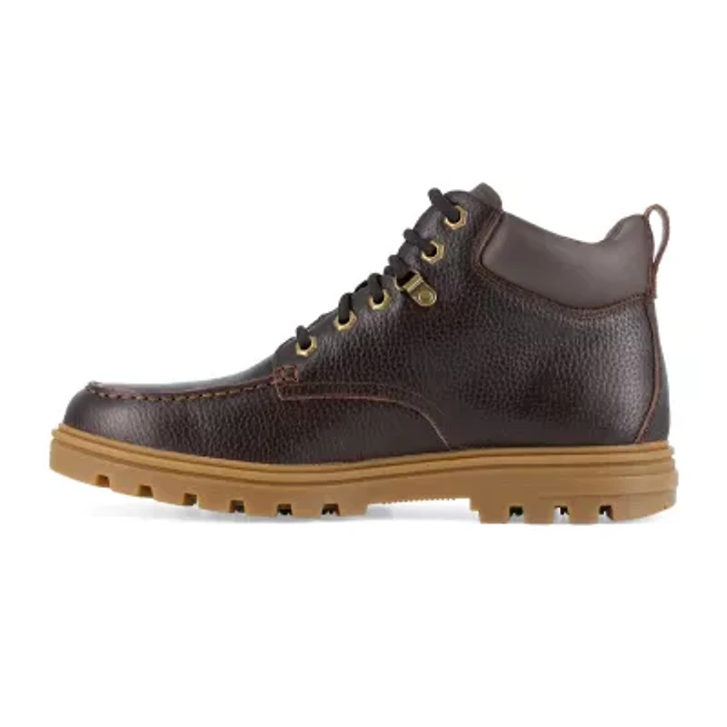 Rockport Works Rk6710 Mens Moc Closed Toe Work Shoes