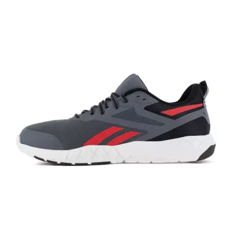 Reebok Work 5443 Mens Round Composite Toe Shoes Extra Wide Width