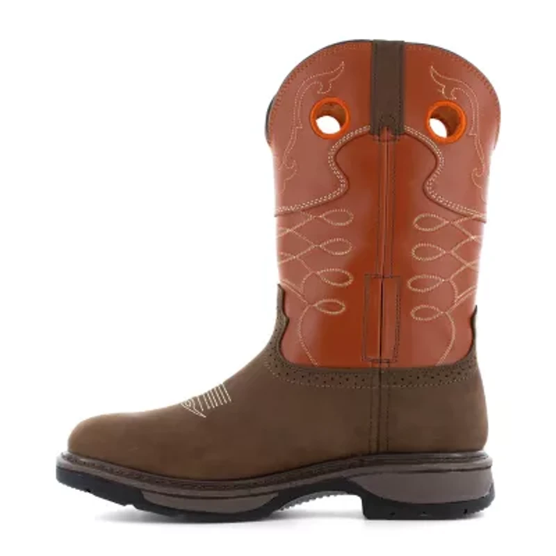 Frye Supply Cloudsteppers Fr40102 Mens Round Steel Toe Work Shoes