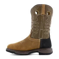 Frye Supply Fr40104 Mens Round Steel Toe Work Shoes