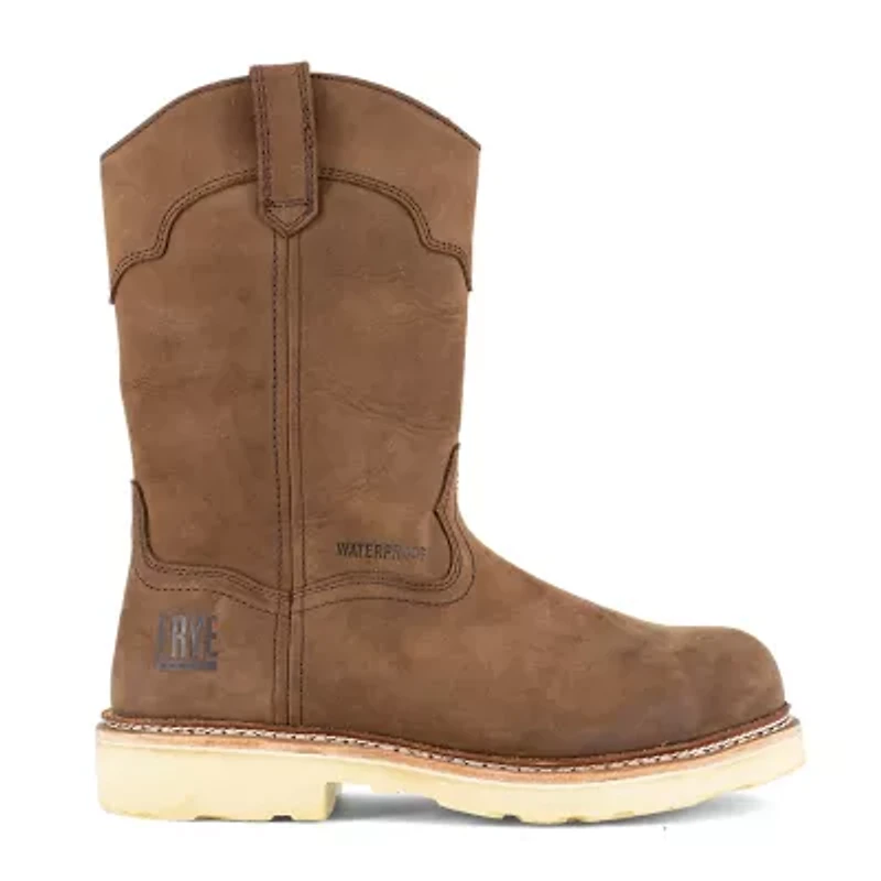 Frye Supply Fr40304 Mens Round Closed Toe Work Shoes