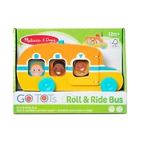 Melissa & Doug Go Tots Roll & Ride Bus Interactive Toy
