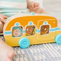 Melissa & Doug Go Tots Roll & Ride Bus Interactive Toy