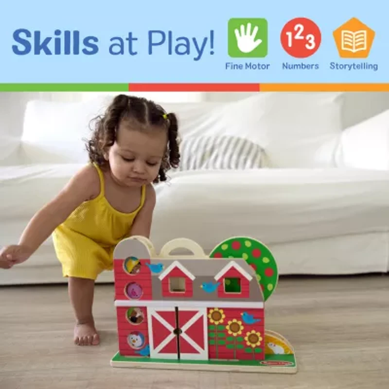 Melissa & Doug Go Tots Barnyard Tumble Interactive Toy