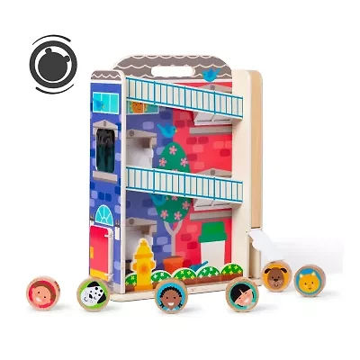 Melissa & Doug Go Tots Town House Tumble Interactive Toy