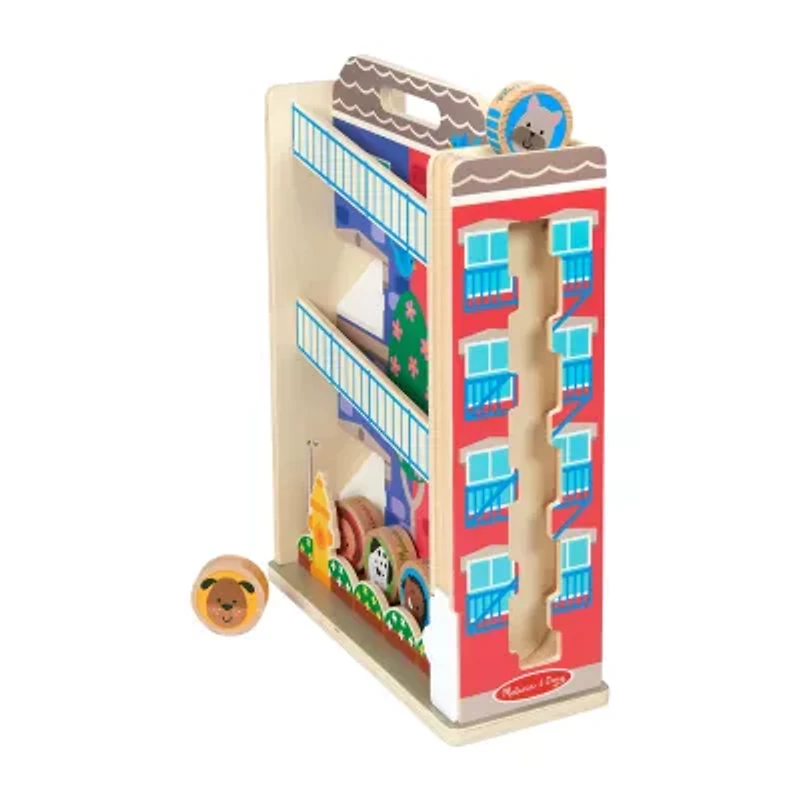 Melissa & Doug Go Tots Town House Tumble Interactive Toy