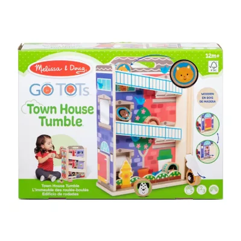 Melissa & Doug Go Tots Town House Tumble Interactive Toy