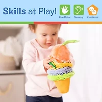 Melissa & Doug Ice Cream Take-Along Pull Toy Interactive Toy