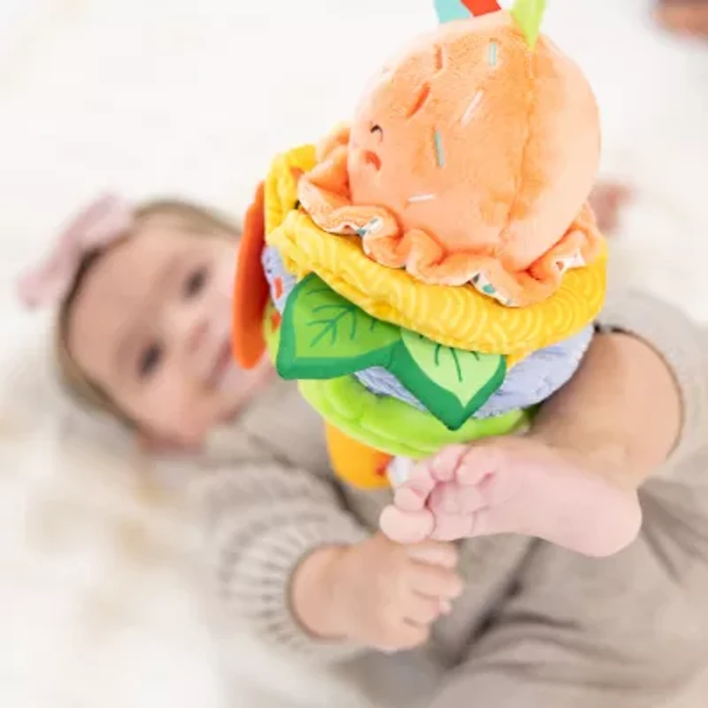 Melissa & Doug Ice Cream Take-Along Pull Toy Interactive Toy