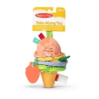 Melissa & Doug Ice Cream Take-Along Pull Toy Interactive Toy
