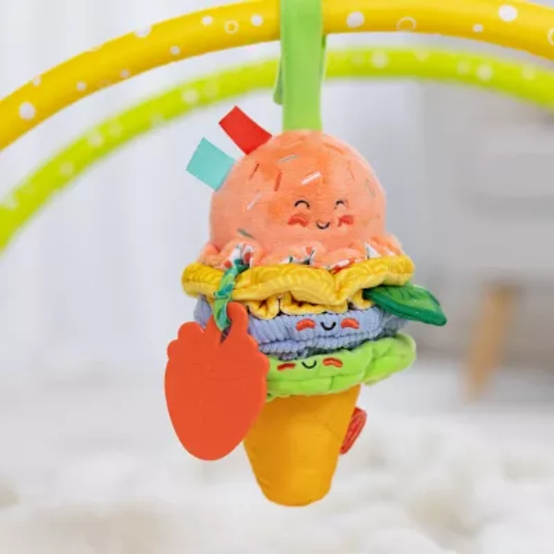 Melissa & Doug Ice Cream Take-Along Pull Toy Interactive Toy