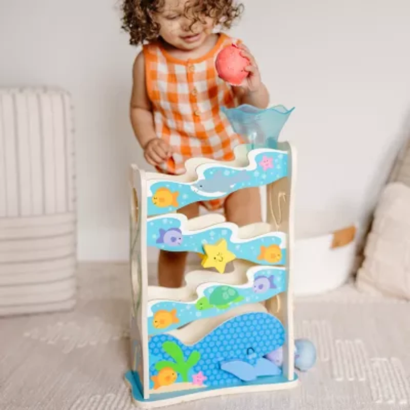 Melissa & Doug Rollables Ocean Slide Interactive Toy
