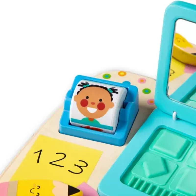 Melissa & Doug Work & Play Desktop Activity Board Interactive Toy