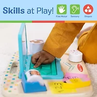Melissa & Doug Work & Play Desktop Activity Board Interactive Toy