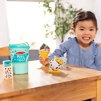 Melissa & Doug Play To Go Ice Cream Play Set