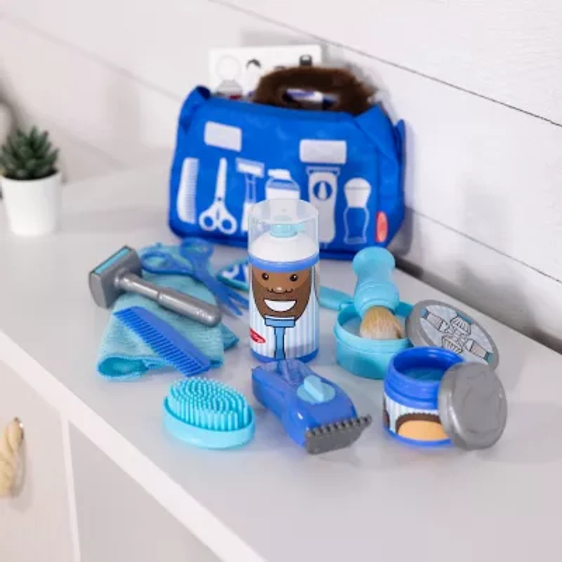 Melissa & Doug Barber Shop Play Set 16-pc. Toy Tool