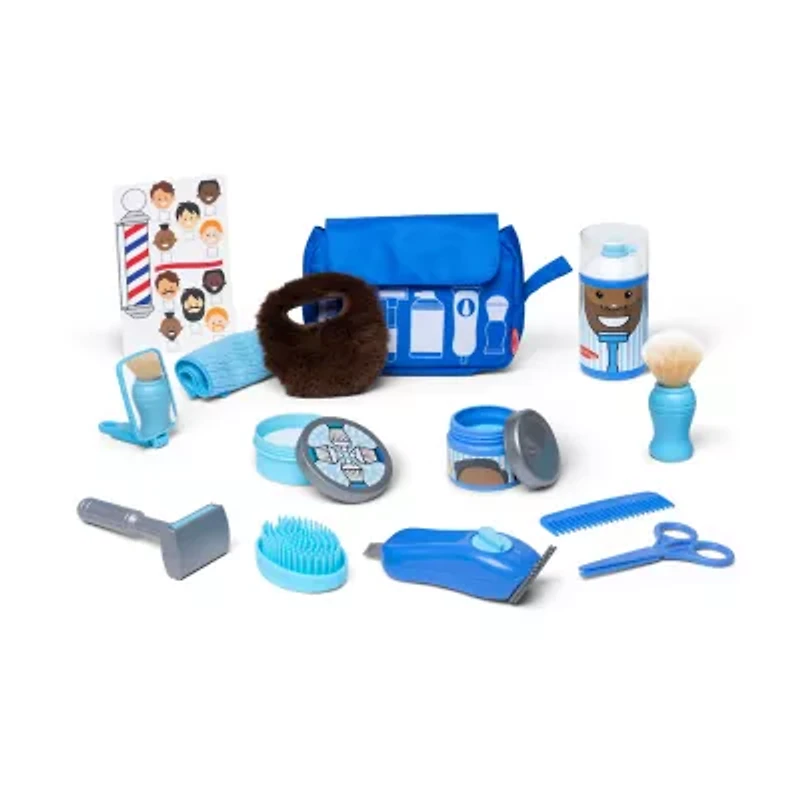 Melissa & Doug Barber Shop Play Set 16-pc. Toy Tool