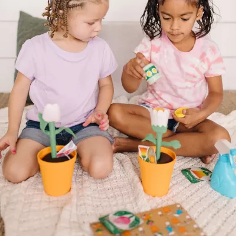 Melissa & Doug Flower Gardening Play Set 16-pc. Garden Toy