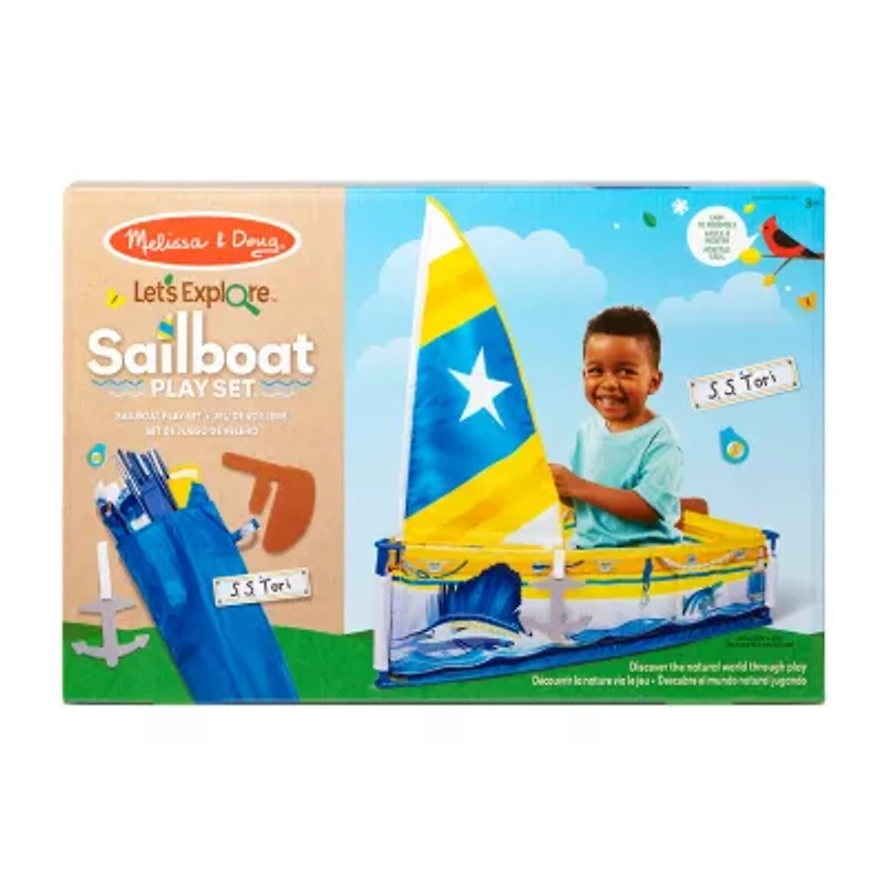 Melissa & Doug Sailboat Interactive Toy