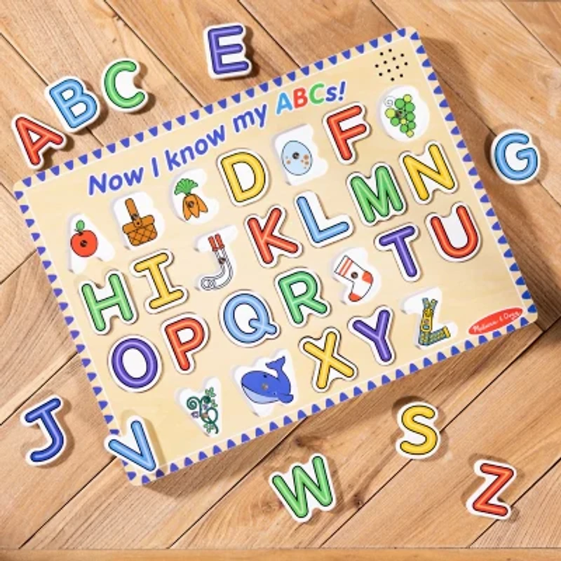 Melissa & Doug Alphabet Sound - 26 Pieces 26-pc. Puzzle