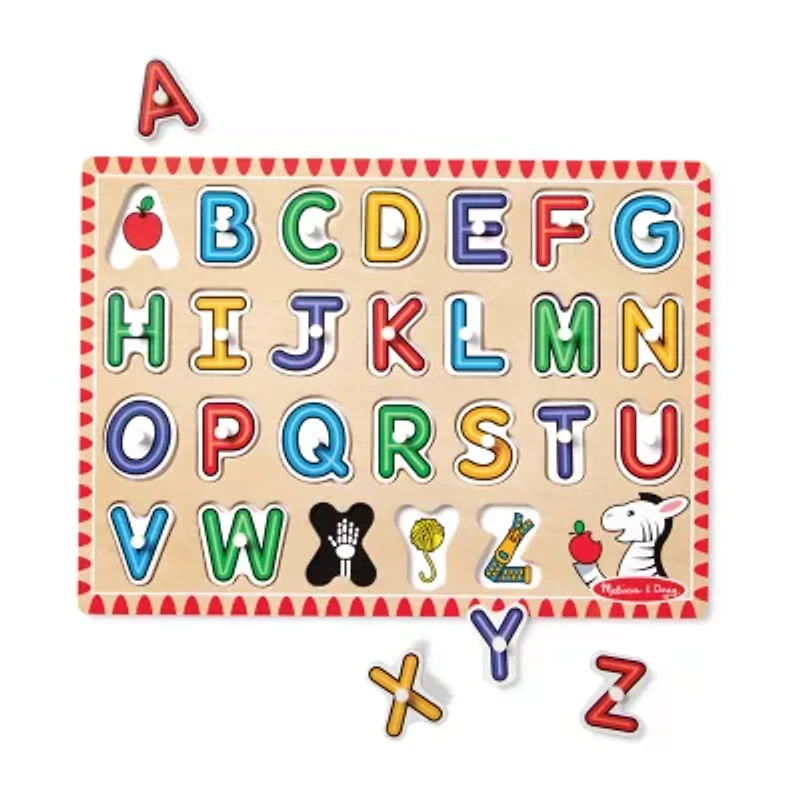 Melissa & Doug See Inside Peg Puzzle Bundle 2-pc. Puzzle
