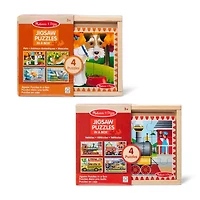 Melissa & Doug Jigsaw In A Box Bundle 2-pc. Puzzle