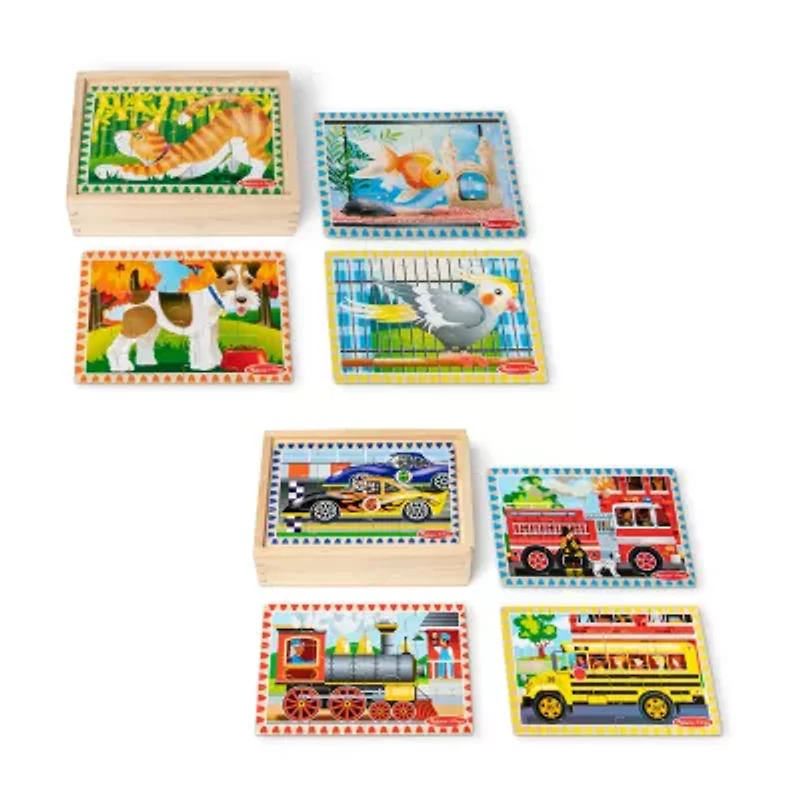 Melissa & Doug Jigsaw In A Box Bundle 2-pc. Puzzle