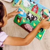 Melissa & Doug Peg Puzzle Bundle 4-pc. Puzzle
