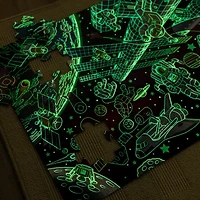 Melissa & Doug Outer Space Glow In The Dark Floor 48-pc. Puzzle