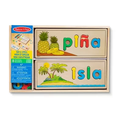 Melissa & Doug Spanish See & Spell