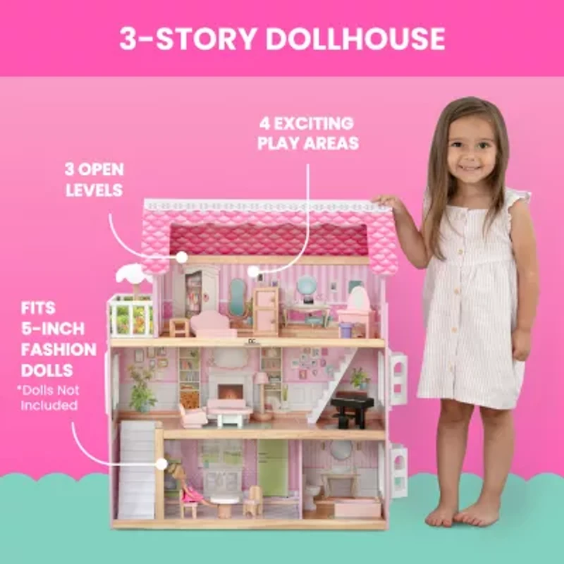 Delta Children 3 Story Little Gem Dollhouse Dollhouse