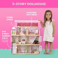 Delta Children 3 Story Little Gem Dollhouse Dollhouse