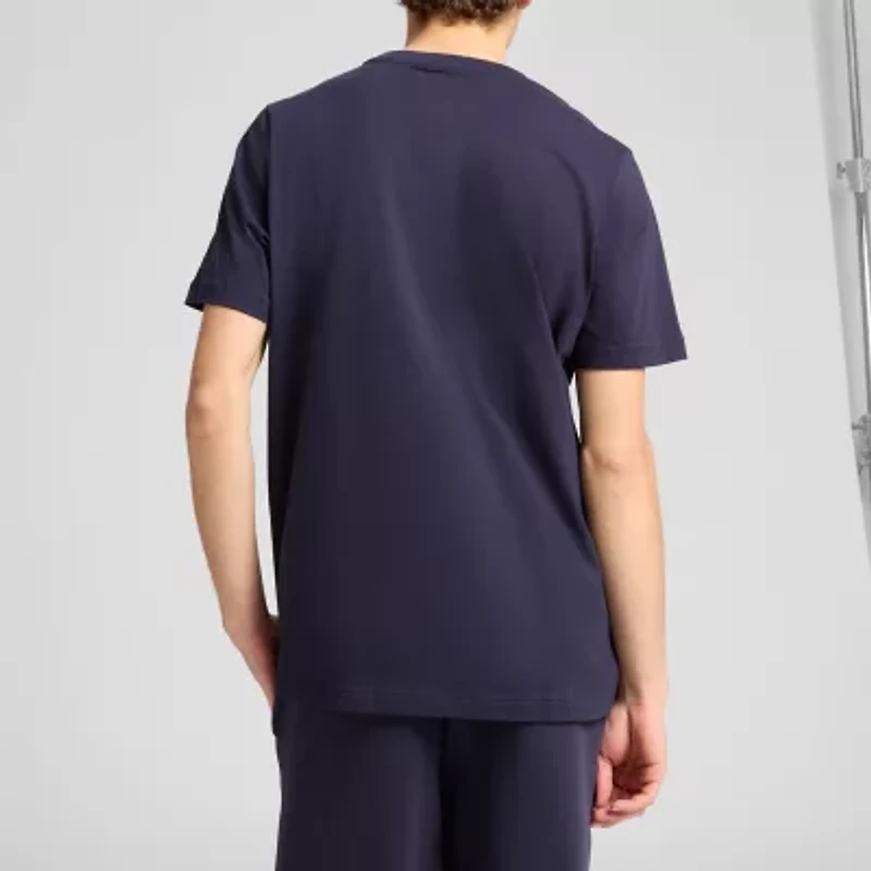 PUMA Mens Crew Neck Short Sleeve Regular Fit Graphic T-Shirt