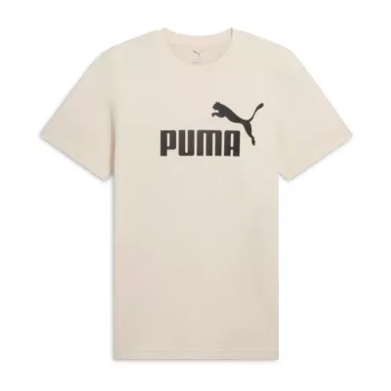 PUMA Mens Crew Neck Short Sleeve Regular Fit Graphic T-Shirt
