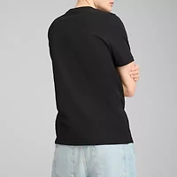 PUMA Mens Crew Neck Short Sleeve Regular Fit Graphic T-Shirt