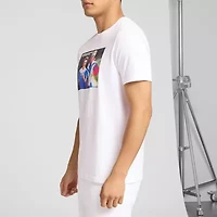 PUMA Mens Crew Neck Short Sleeve Regular Fit Graphic T-Shirt