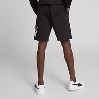 PUMA Fleece Mens 10" Mid Rise Workout Shorts
