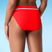 Mynah Womens Lined High Waist Bikini Swimsuit Bottom