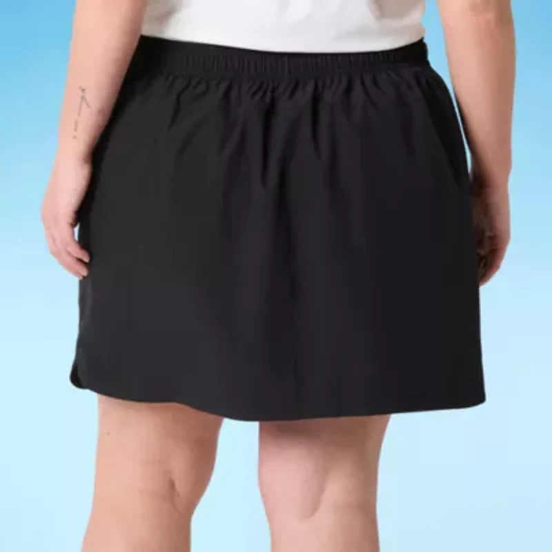 Free Country Womens Plus Swim Skirt
