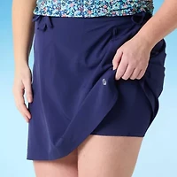 Free Country Womens Plus Swim Skirt
