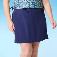 Free Country Womens Plus Swim Skirt