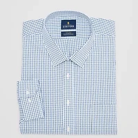 Stafford Smart Tech Mens Regular Fit Stretch Fabric Wrinkle Free Long Sleeve Dress Shirt