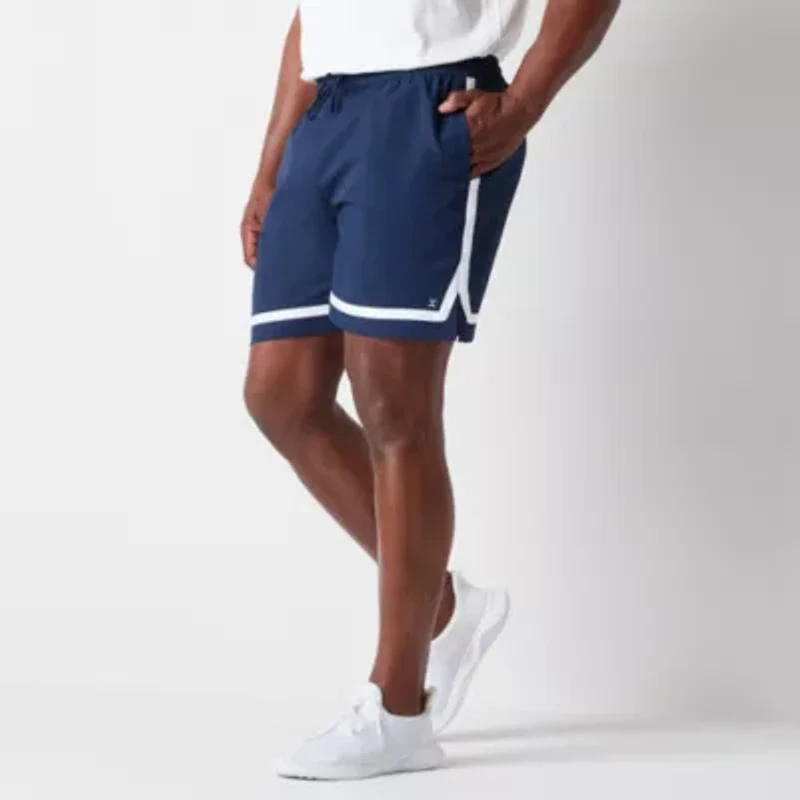 Xersion Taped Mens 7" Big and Tall Workout Shorts