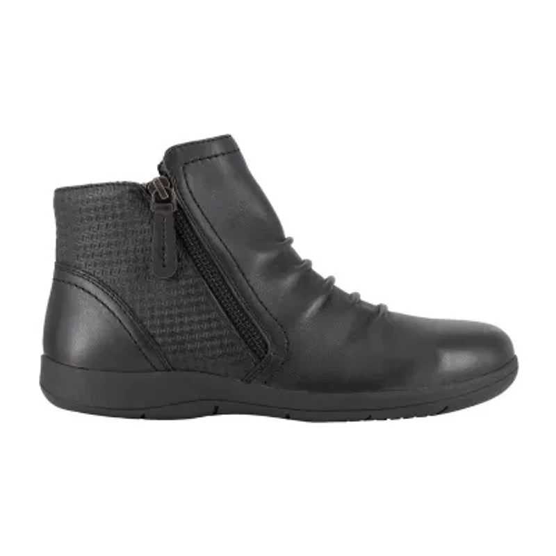 Rockport Works Cloudsteppers Rk762 Womens Round Steel Toe Work Shoes