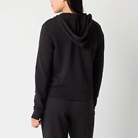 Reebok Womens French Terry Long Sleeve Hoodie