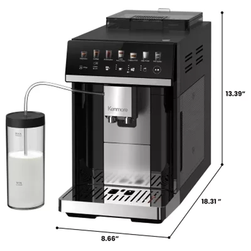 Kenmore Super-Automatic Espresso Machine + Coffee Maker
