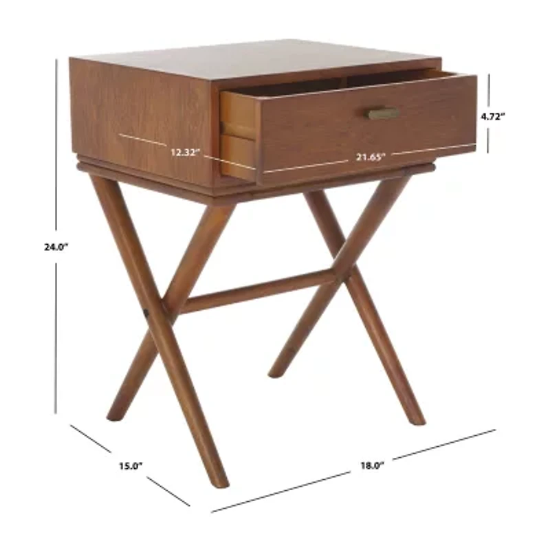 Sixtine 1-Drawer Nightstand