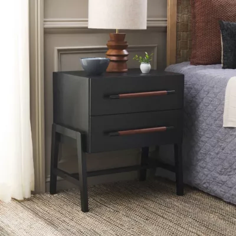 Tiona 2-Drawer Nightstand