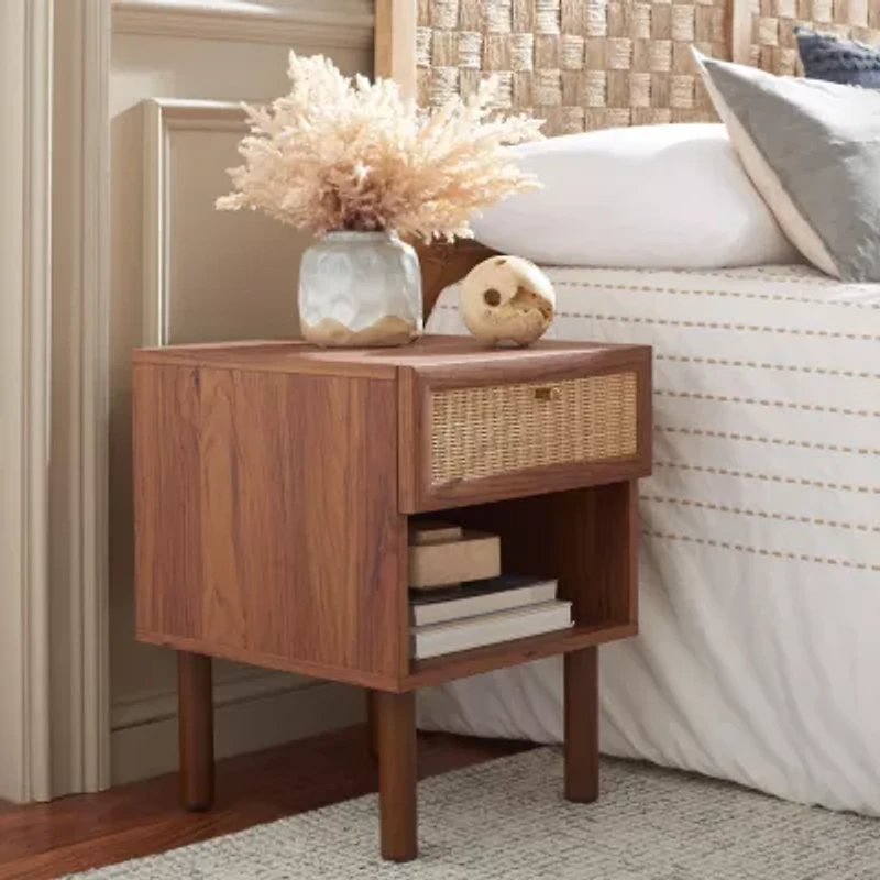 Silvanna 1-Drawer Nightstand