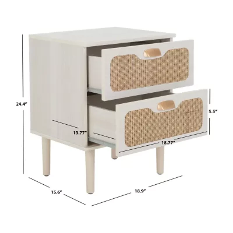 Safavieh Irelia 2-Drawer Nightstand